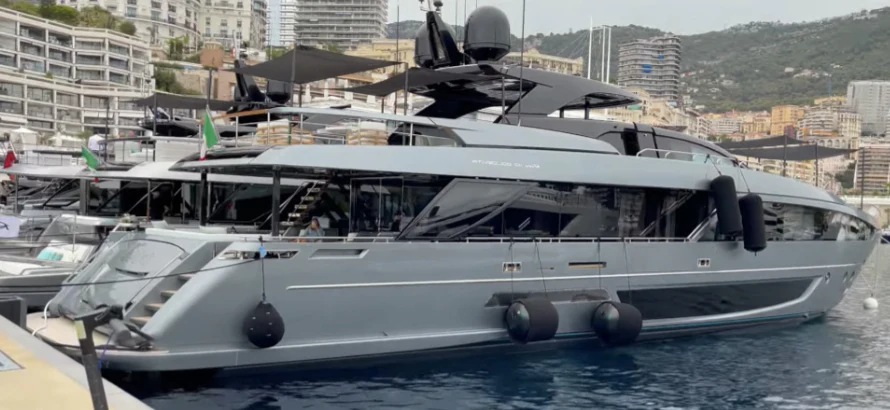 a white yacht on the water aboard C@SEA Yacht for Sale
