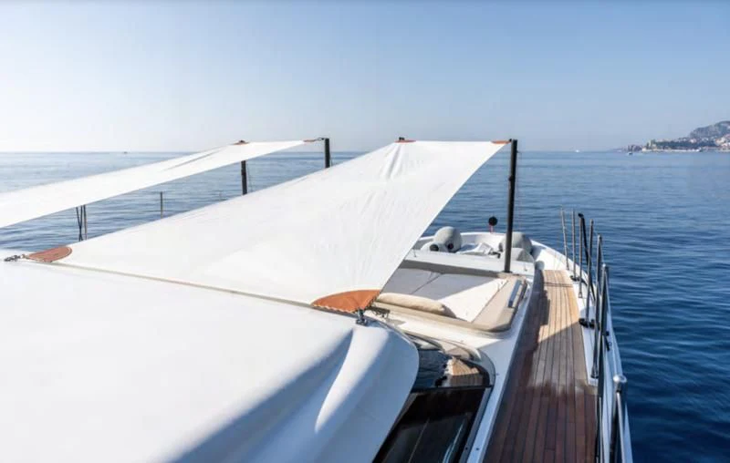 a boat on the water aboard BLUES Yacht for Sale