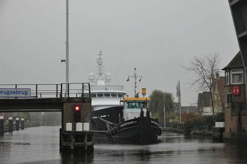 a boat is sailing on the water aboard VALORIA B Yacht for Sale