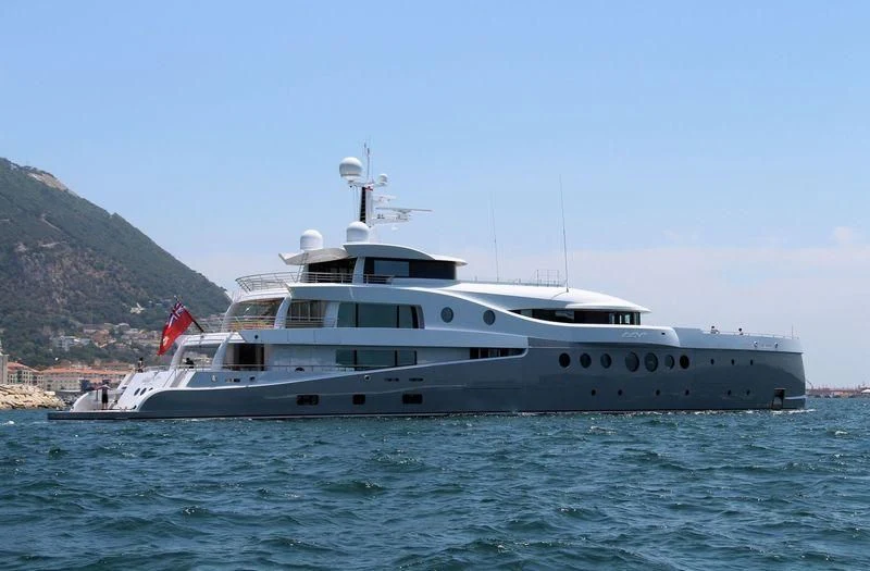 a boat on the water aboard EVENT Yacht for Sale