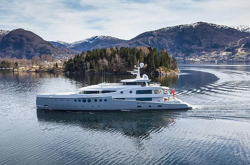 a boat on the water aboard EVENT Yacht for Sale