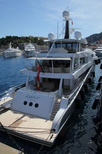 a boat on the water aboard EVENT Yacht for Sale