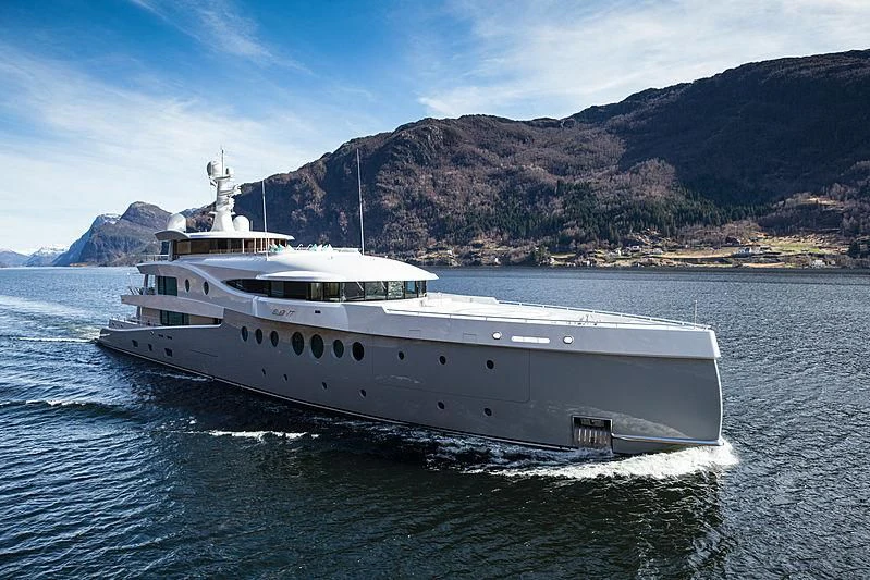 a boat on the water aboard EVENT Yacht for Sale
