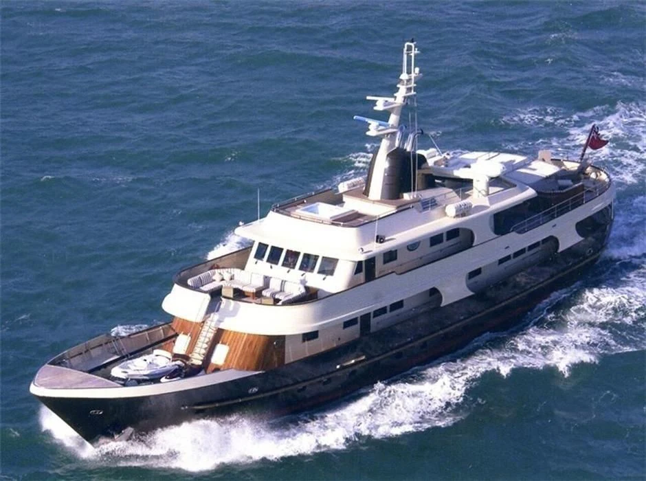 a boat on the water aboard MESERRET Yacht for Sale