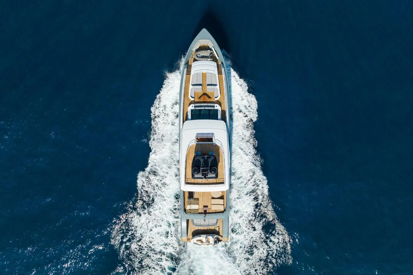 a boat in the water aboard LEONIDAS Yacht for Sale