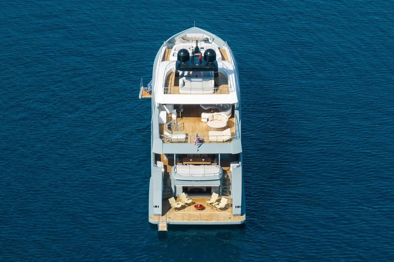 a ship in the water aboard LEONIDAS Yacht for Sale
