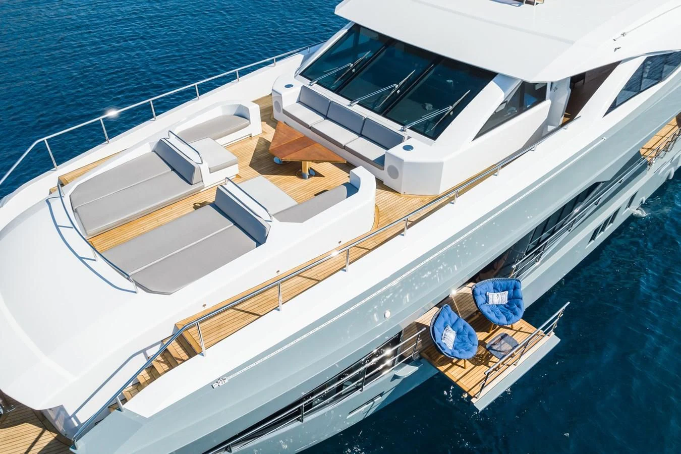 a boat on the water aboard LEONIDAS Yacht for Sale