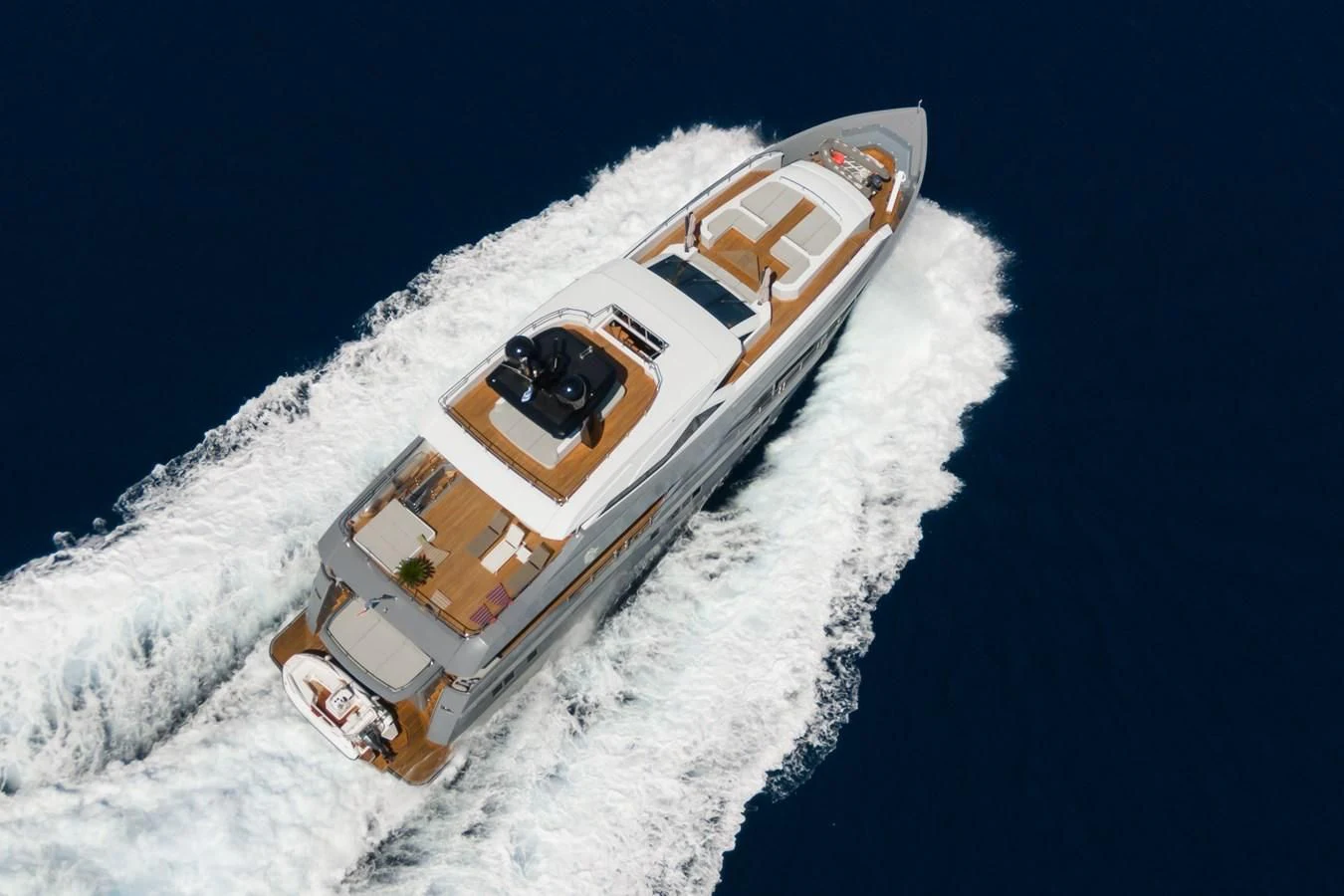 a small house on a snowy hill aboard LEONIDAS Yacht for Sale