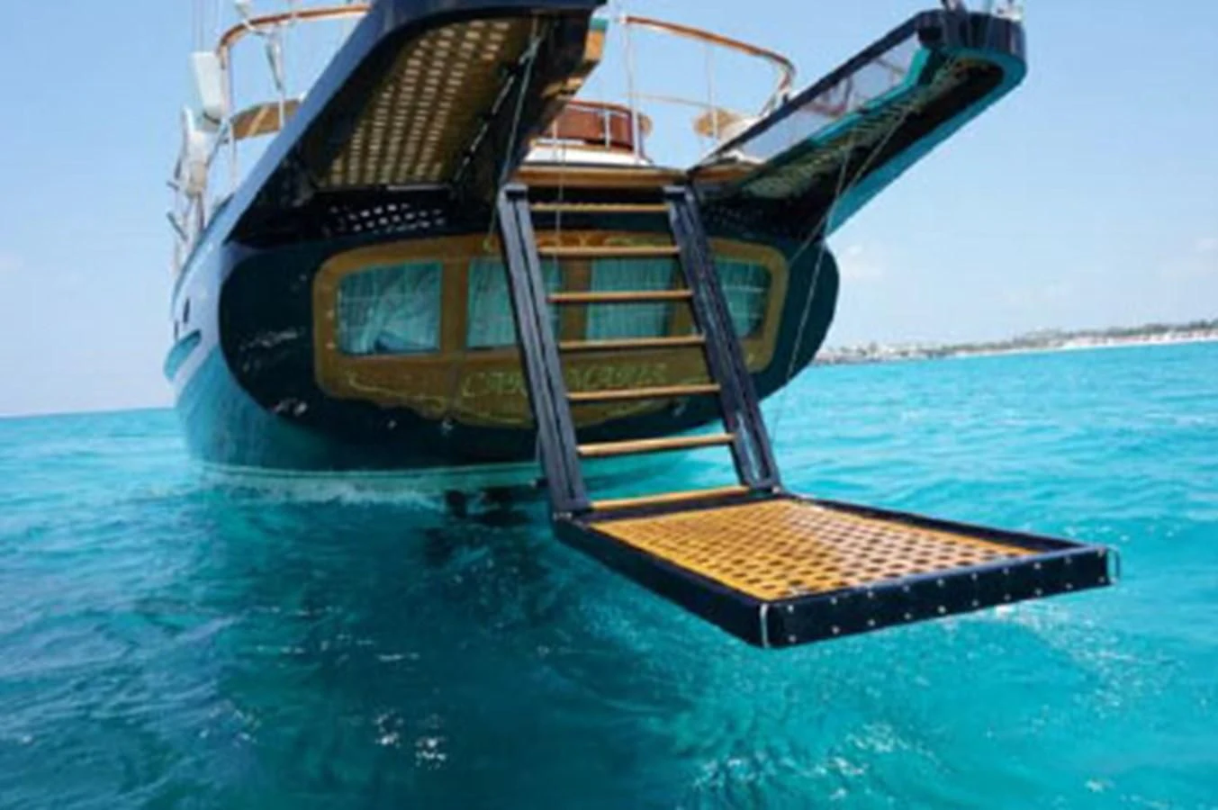 a boat on the water aboard AUDREY II Yacht for Sale