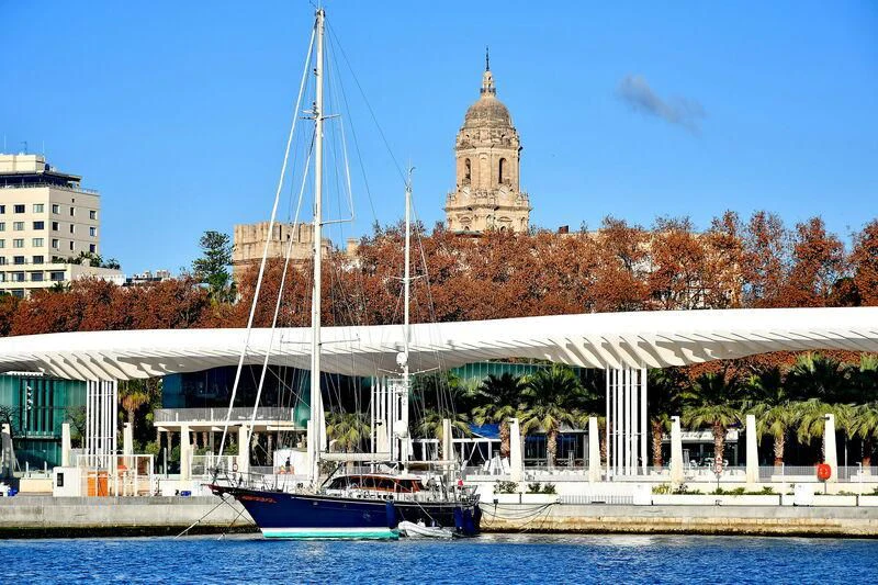 a boat in the water aboard AUDREY II Yacht for Sale