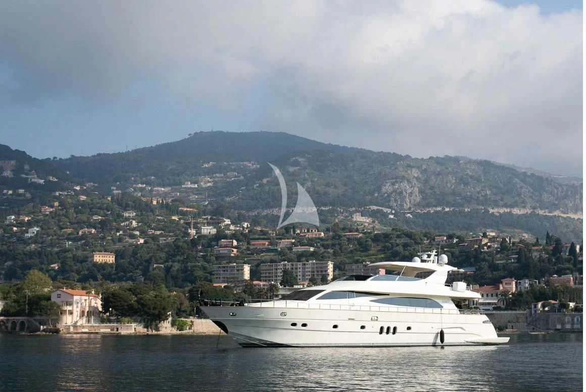 a boat in the water aboard OCEAN DELTA 11 Yacht for Sale