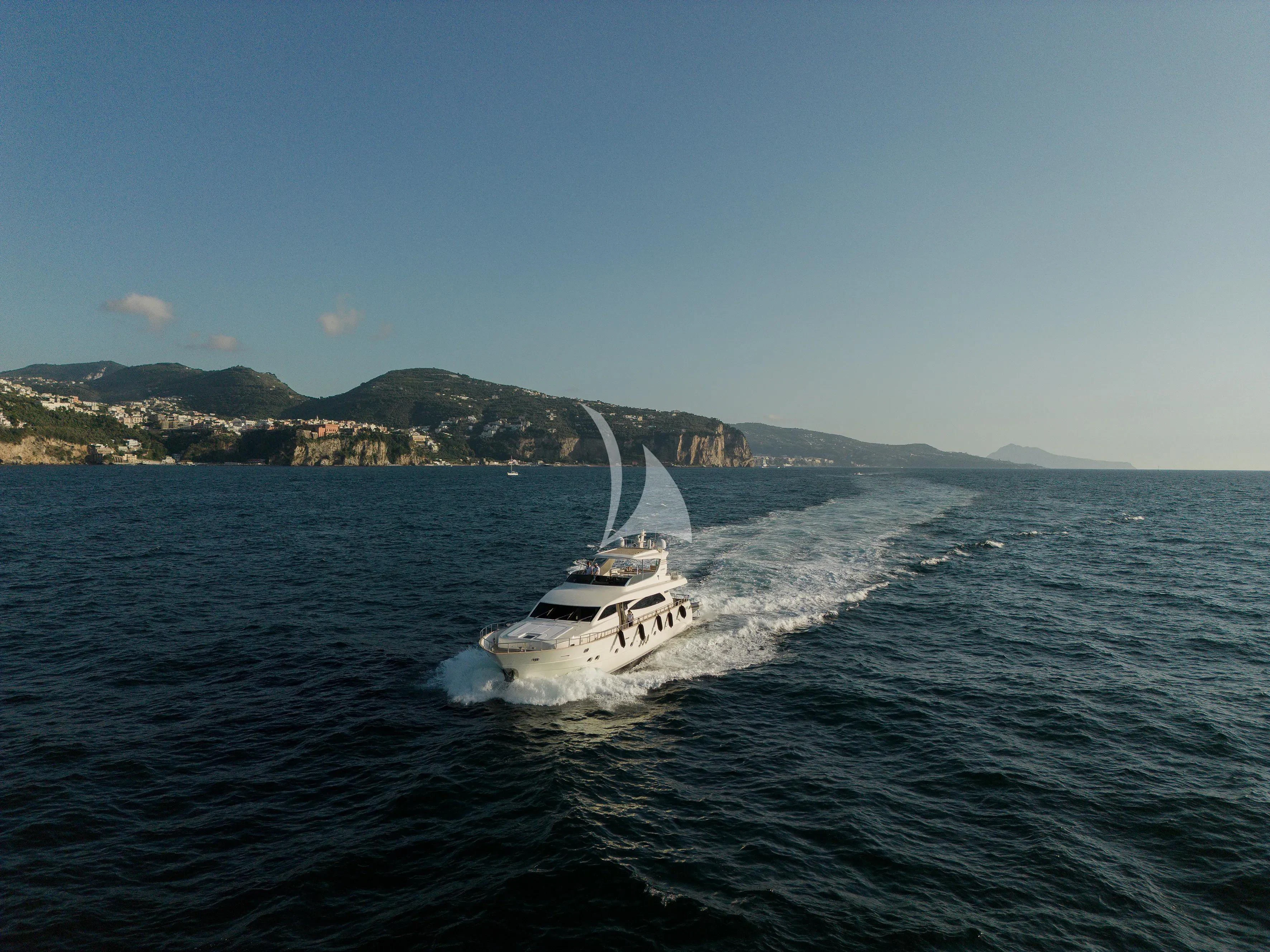 a boat on the water aboard OCEAN DELTA 11 Yacht for Sale