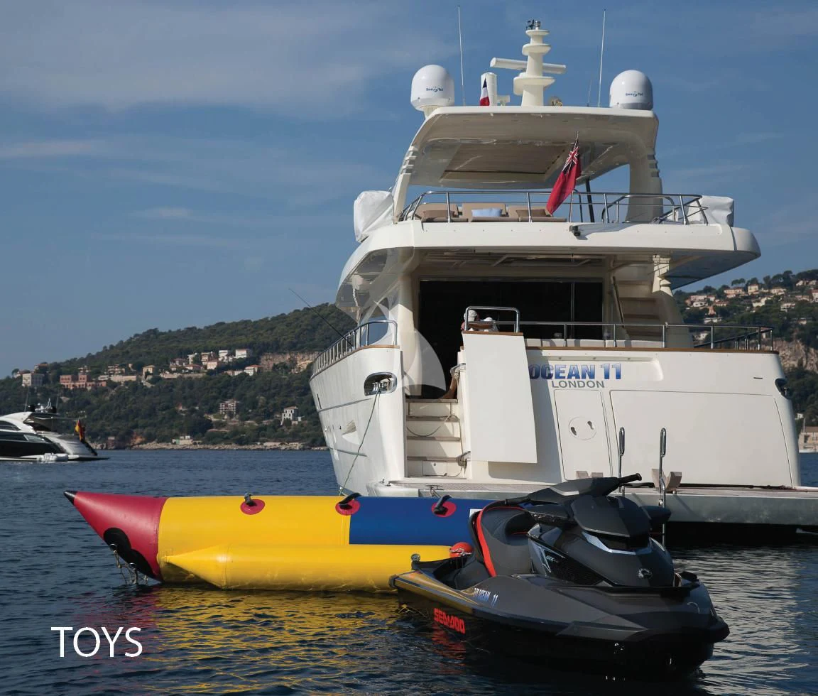 a boat on the water aboard OCEAN DELTA 11 Yacht for Sale