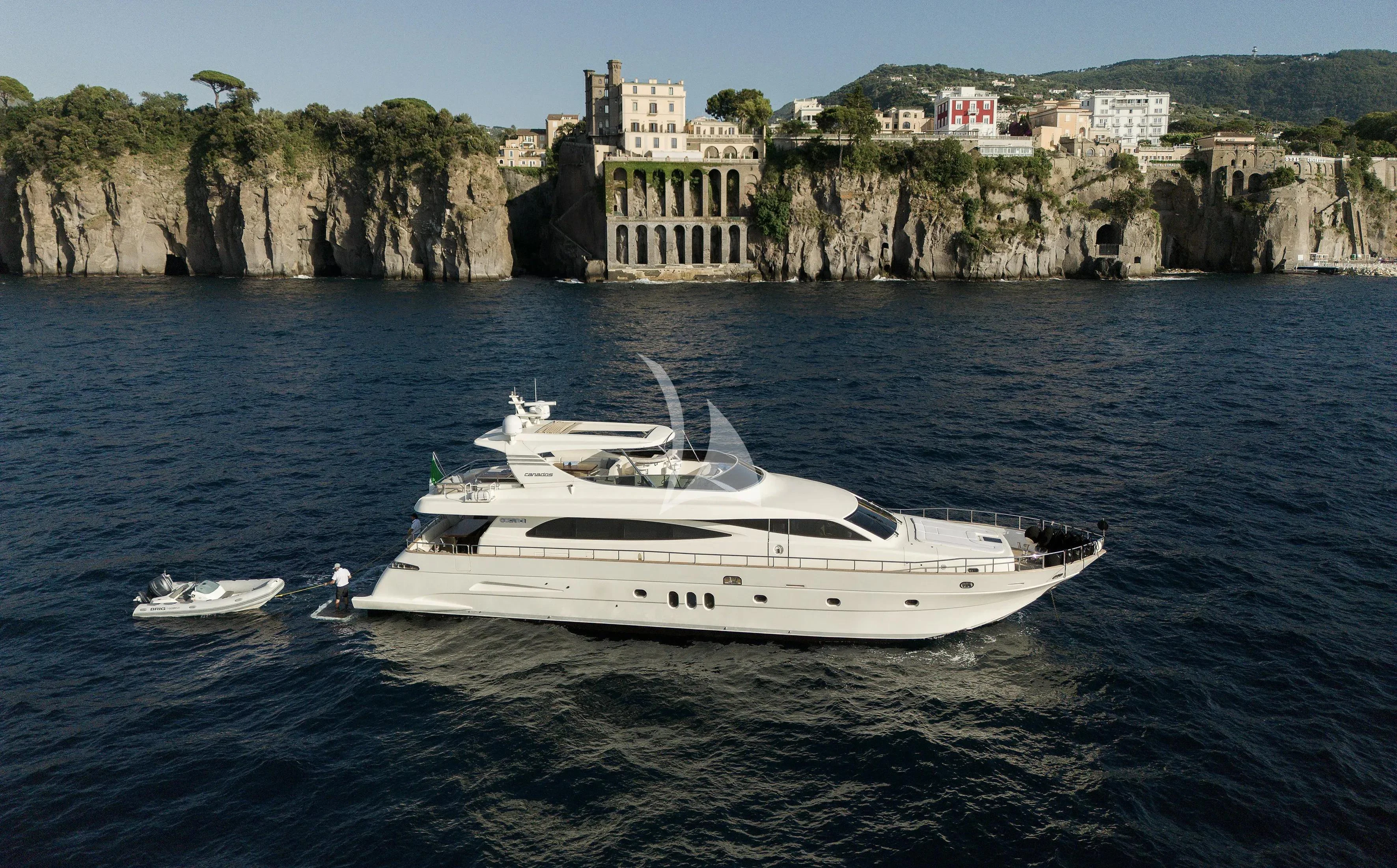 a boat sailing in the sea aboard OCEAN DELTA 11 Yacht for Sale