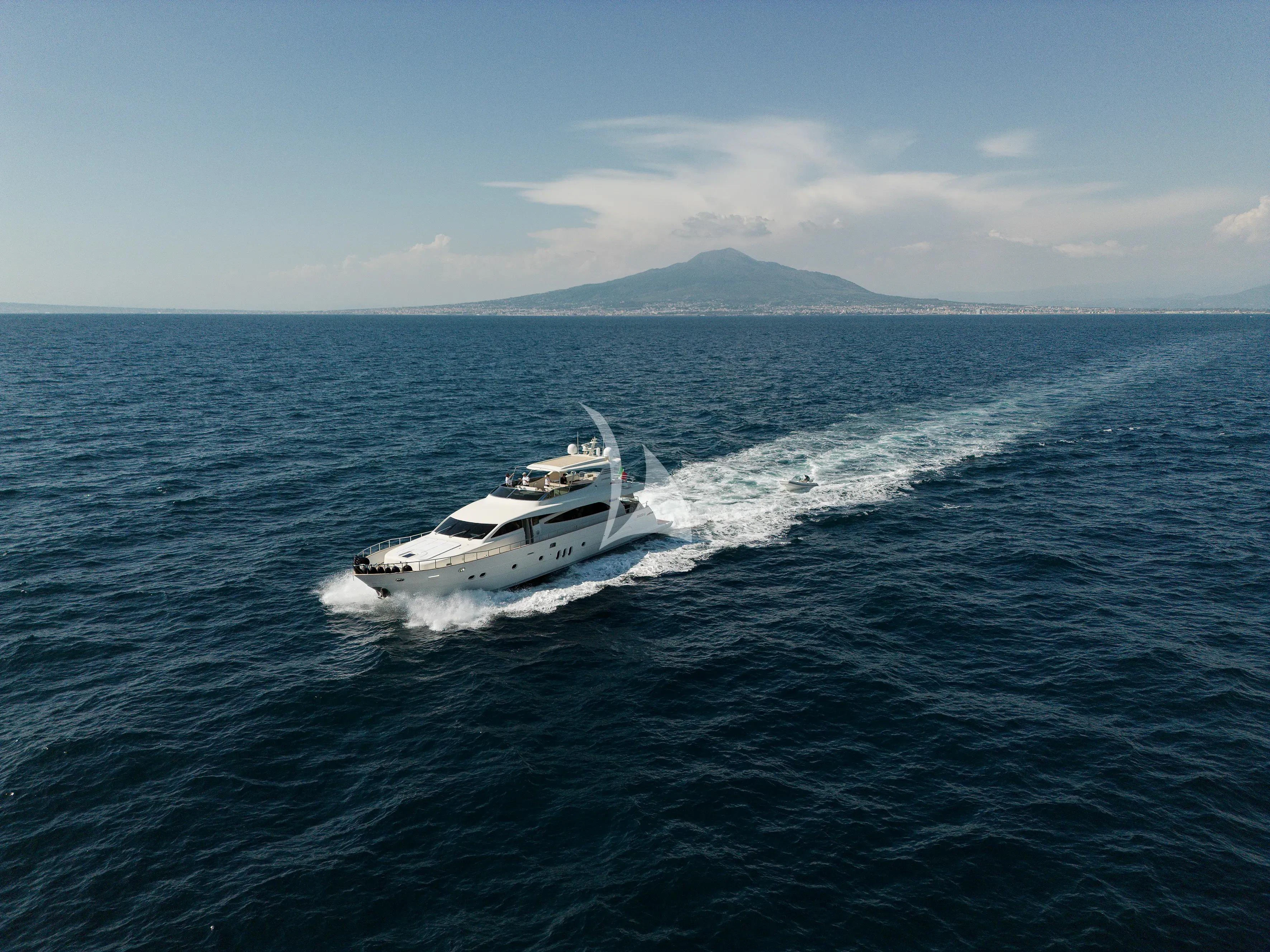 a boat on the water aboard OCEAN DELTA 11 Yacht for Sale