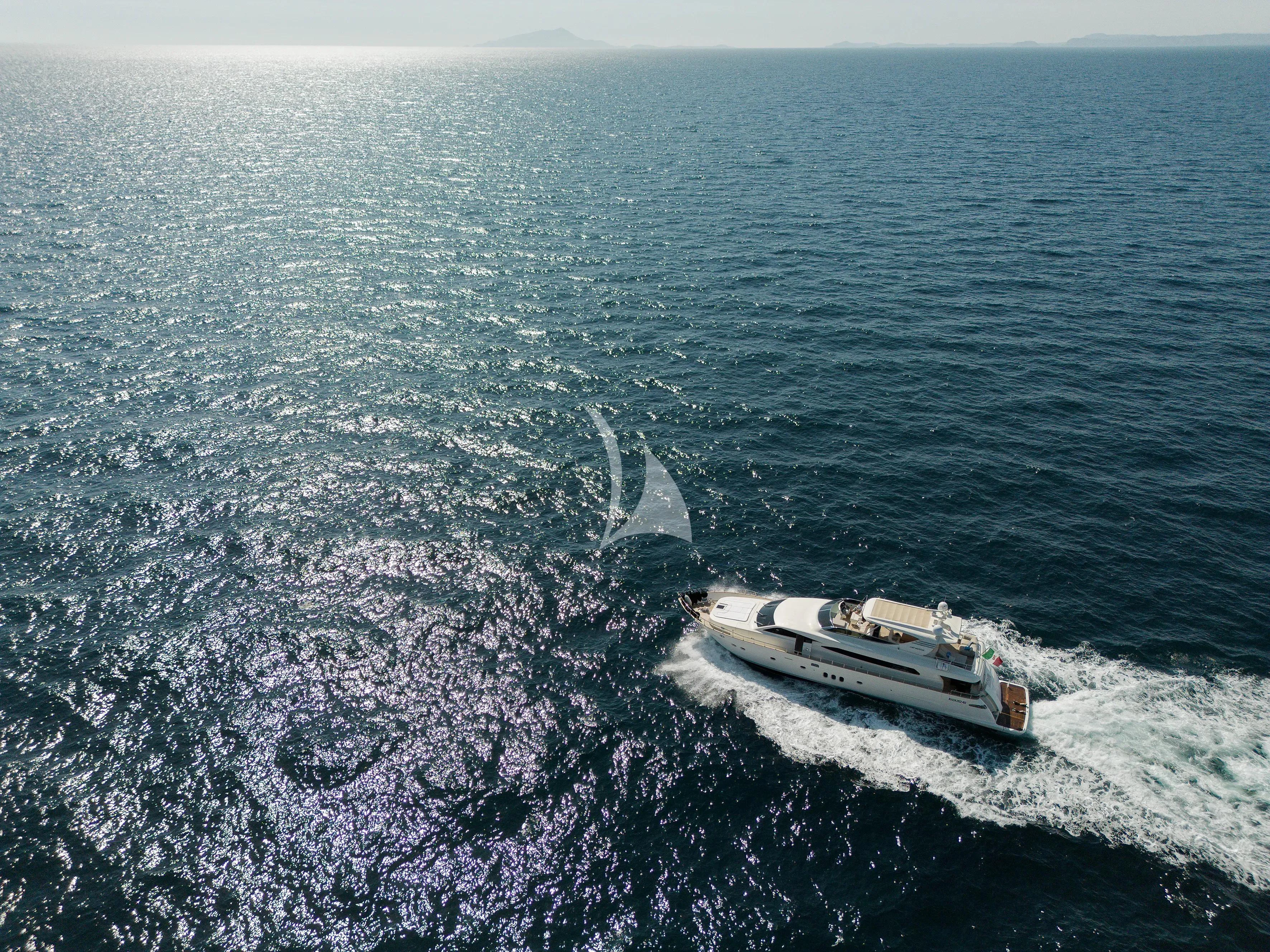 a boat in the water aboard OCEAN DELTA 11 Yacht for Sale