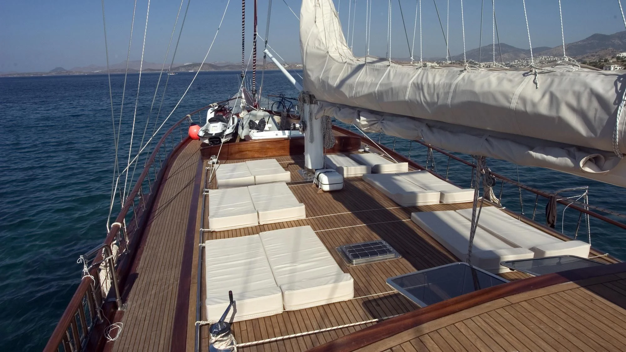 a boat on the water aboard QUEEN OF KARIA Yacht for Sale