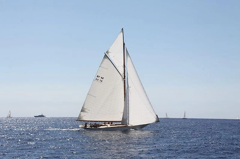 a sailboat on the water aboard MOONBEAM OF FIFE III Yacht for Sale