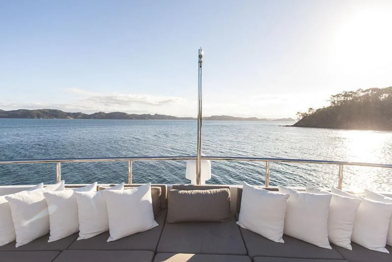a boat on the water aboard RELENTLESS Yacht for Sale