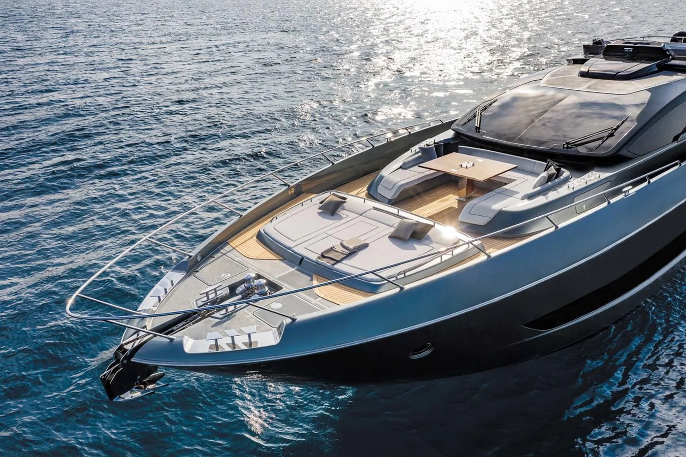 a boat on the water aboard RIVA FOLGORE 88/24 Yacht for Sale