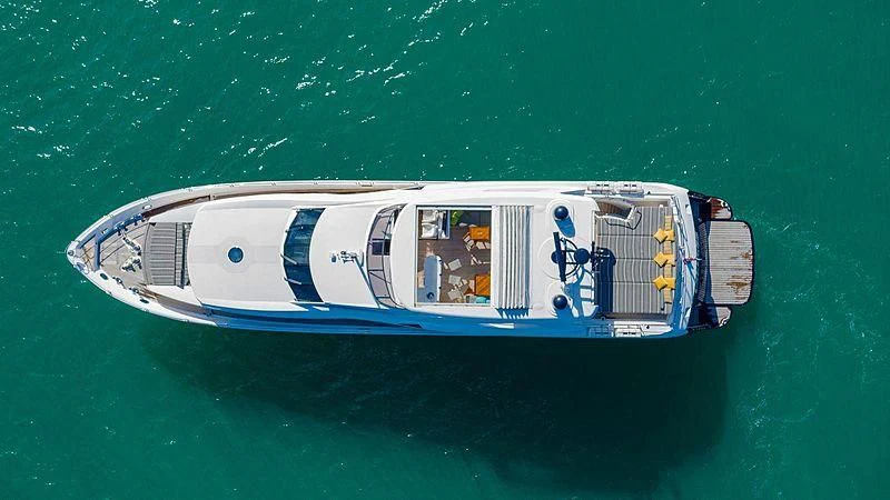 a boat in the water aboard SEAHORSE Yacht for Sale
