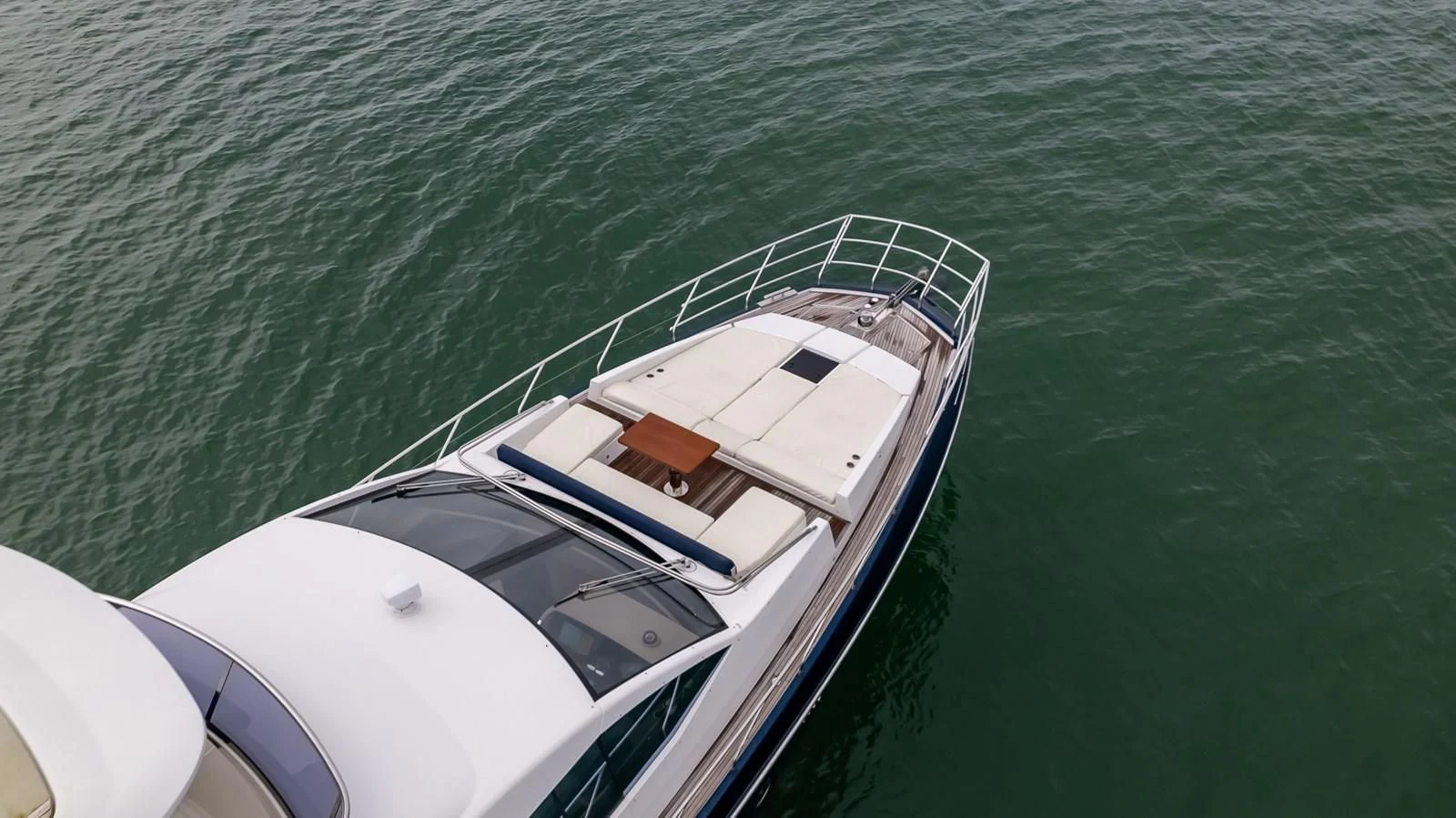 a boat on the water aboard PRIVE Yacht for Sale