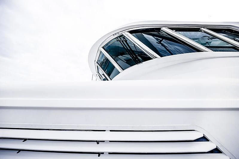 a close-up of a car aboard VESPUCCI Yacht for Sale