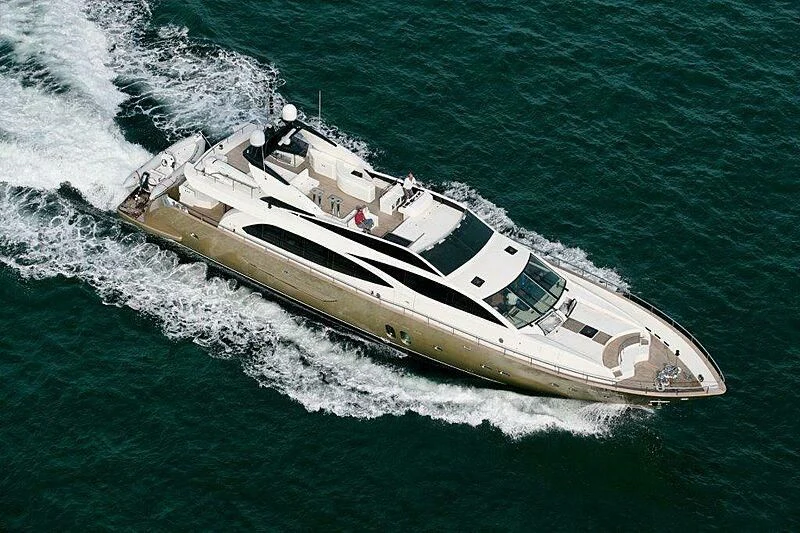 a boat on the water aboard SUN SHINE 1 Yacht for Sale