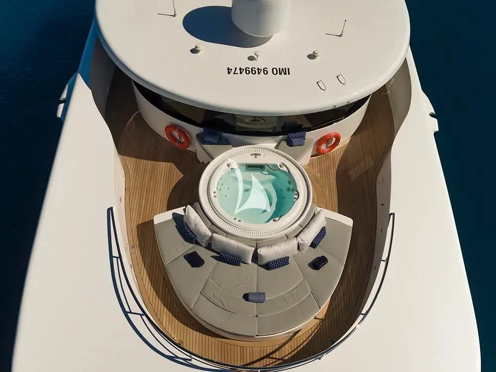 a close-up of a computer aboard TALEYA Yacht for Sale