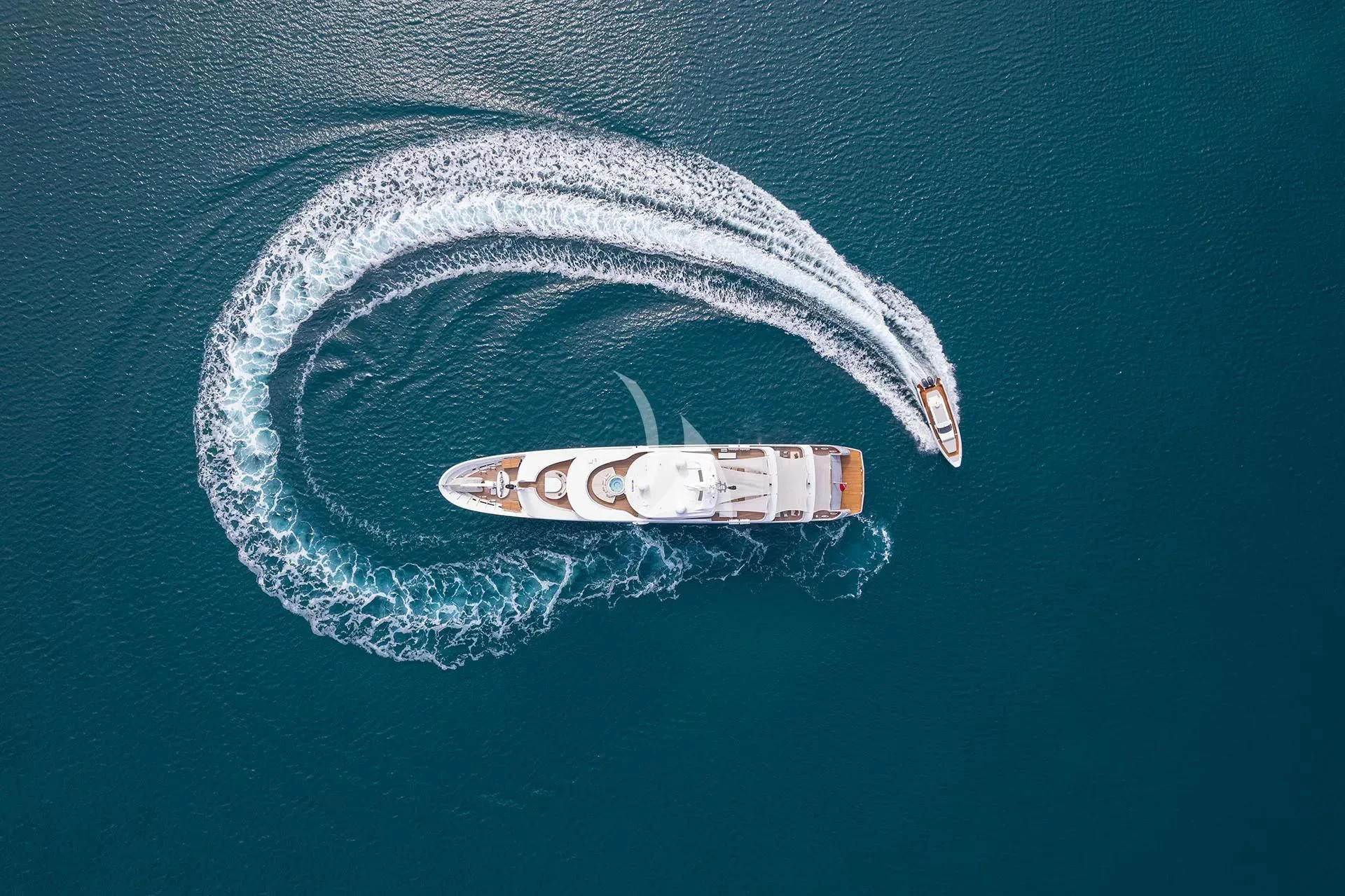a close-up of a ship aboard TALEYA Yacht for Sale