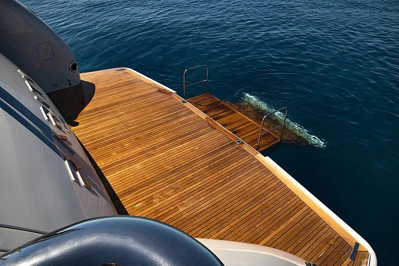 a boat on the water aboard TALEYA Yacht for Sale