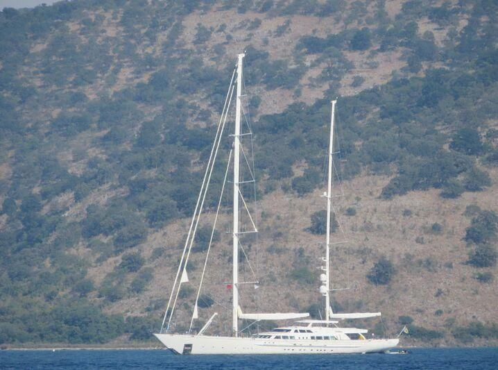 a boat on the water aboard SPIRIT OF THE C'S Yacht for Charter