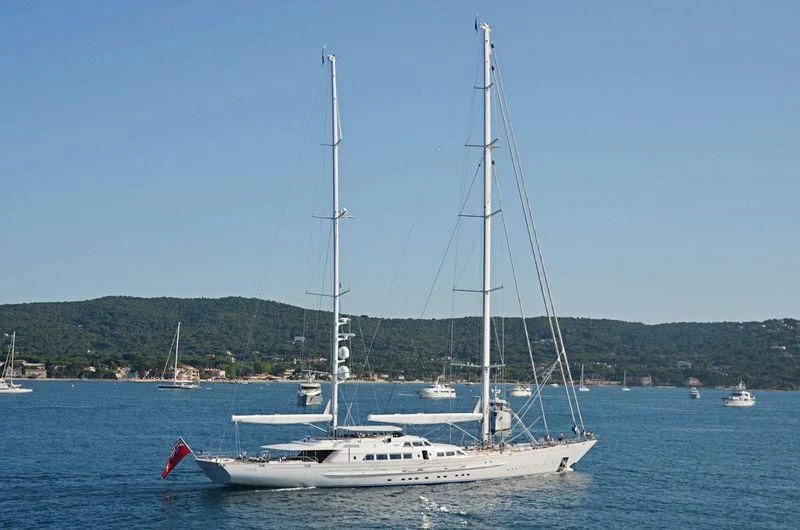 a sailboat on the water aboard SPIRIT OF THE C'S Yacht for Charter