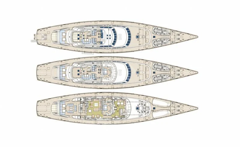 a couple of silver rectangular objects aboard SPIRIT OF THE C'S Yacht for Charter