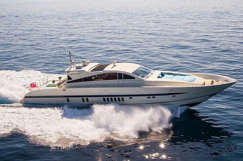 a boat on the water aboard CITA Yacht for Sale