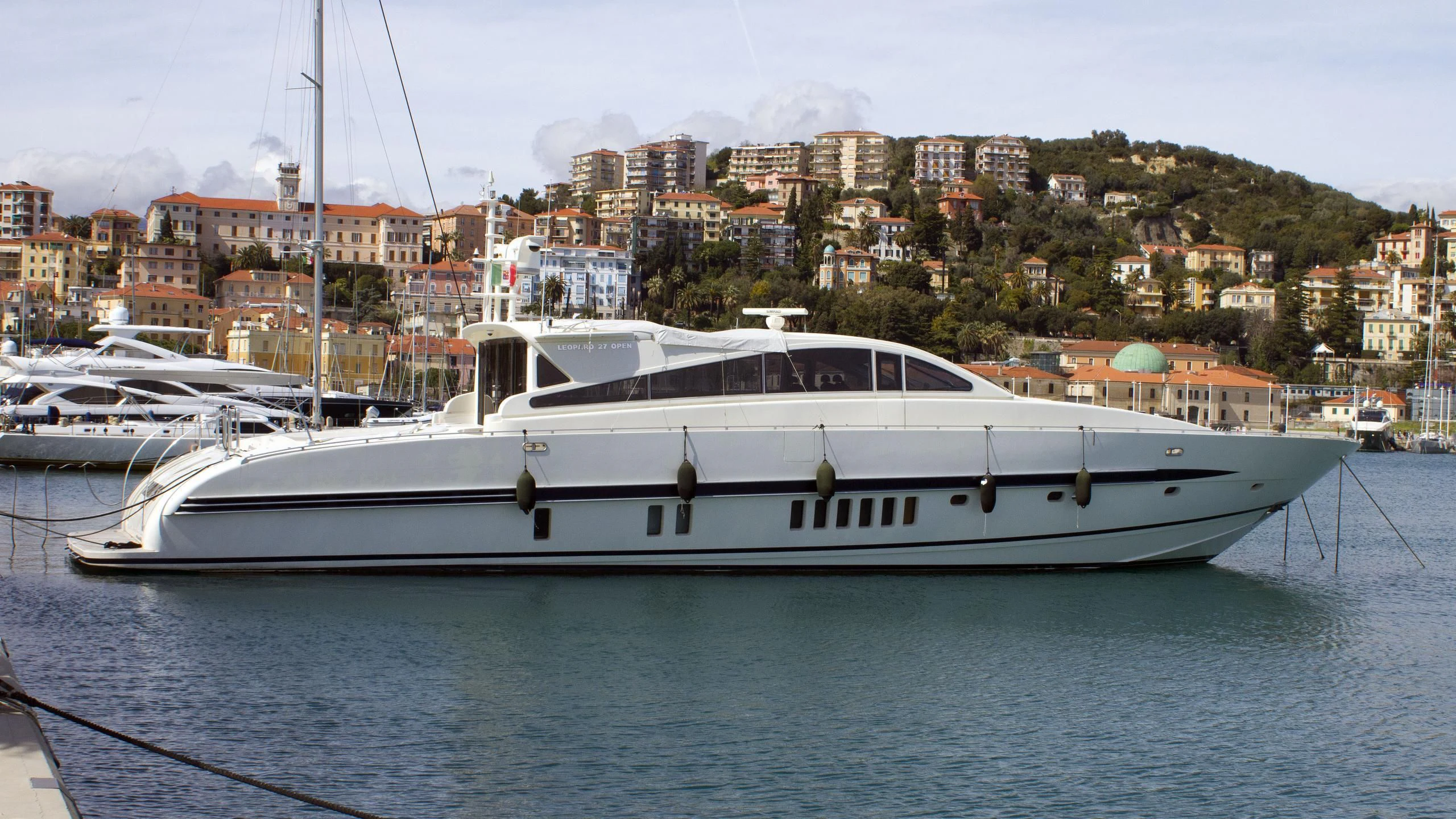 a boat in the water aboard CITA Yacht for Sale