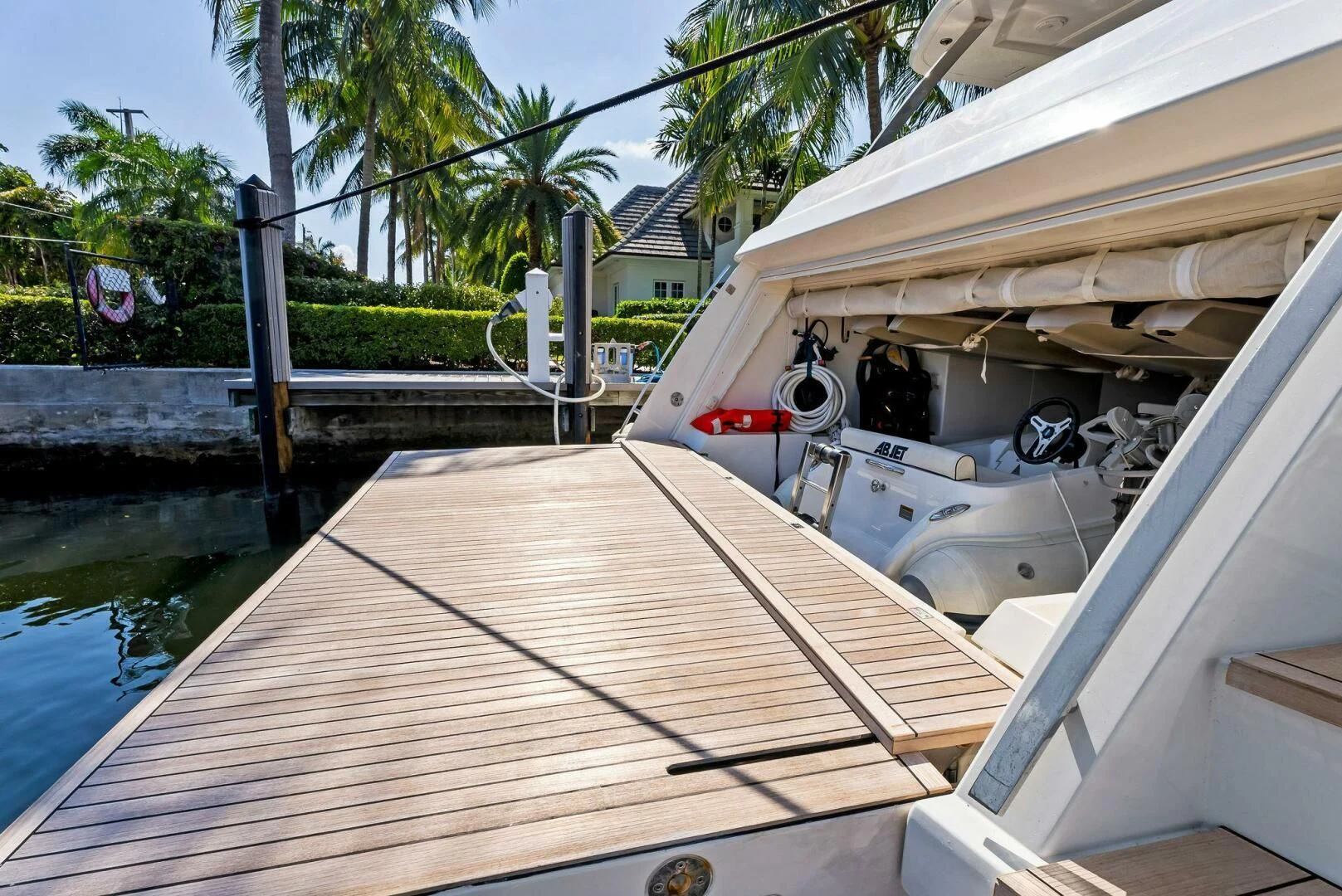 a boat on the water aboard SILHOUETTE Yacht for Sale