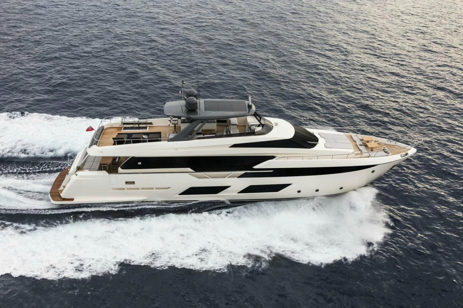 a boat on the water aboard SILHOUETTE Yacht for Sale