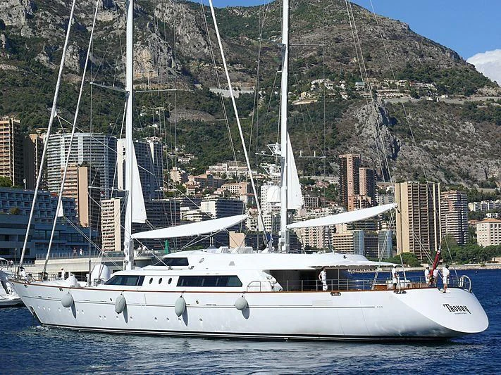a boat in the water aboard TAOUEY Yacht for Sale