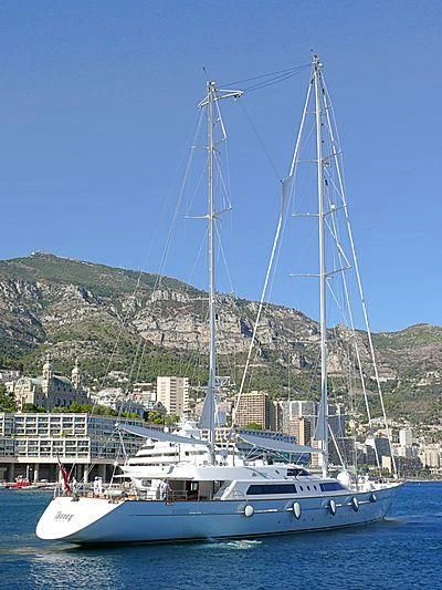a boat in the water aboard TAOUEY Yacht for Sale