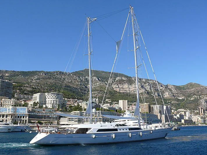 a boat in the water aboard TAOUEY Yacht for Sale