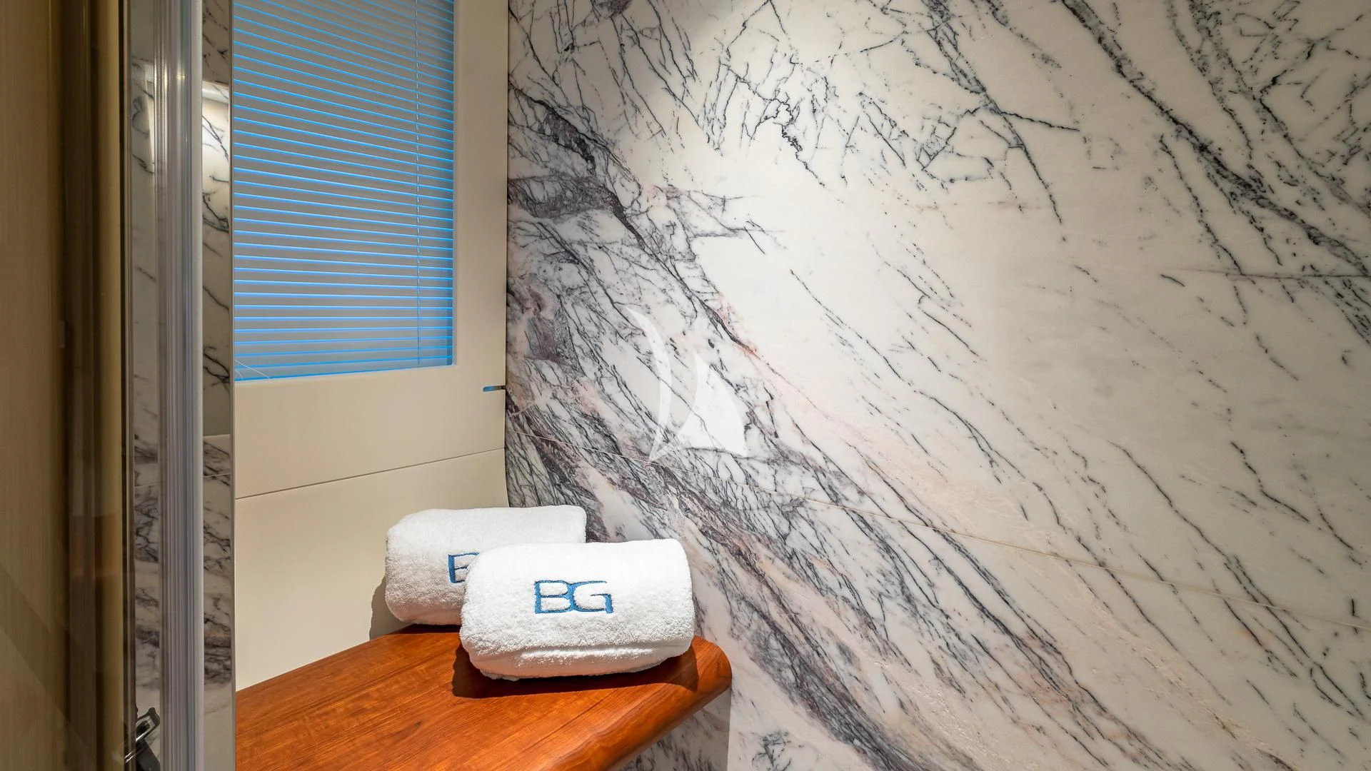 a white box on a table aboard VOLO MARE Yacht for Charter