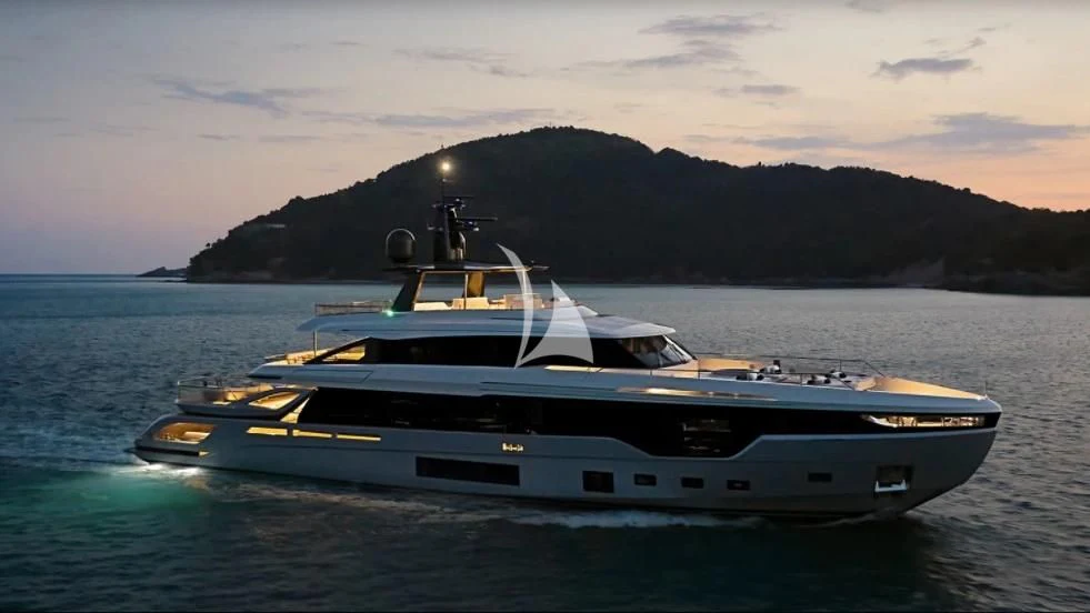 a boat on the water aboard VOLO MARE Yacht for Charter