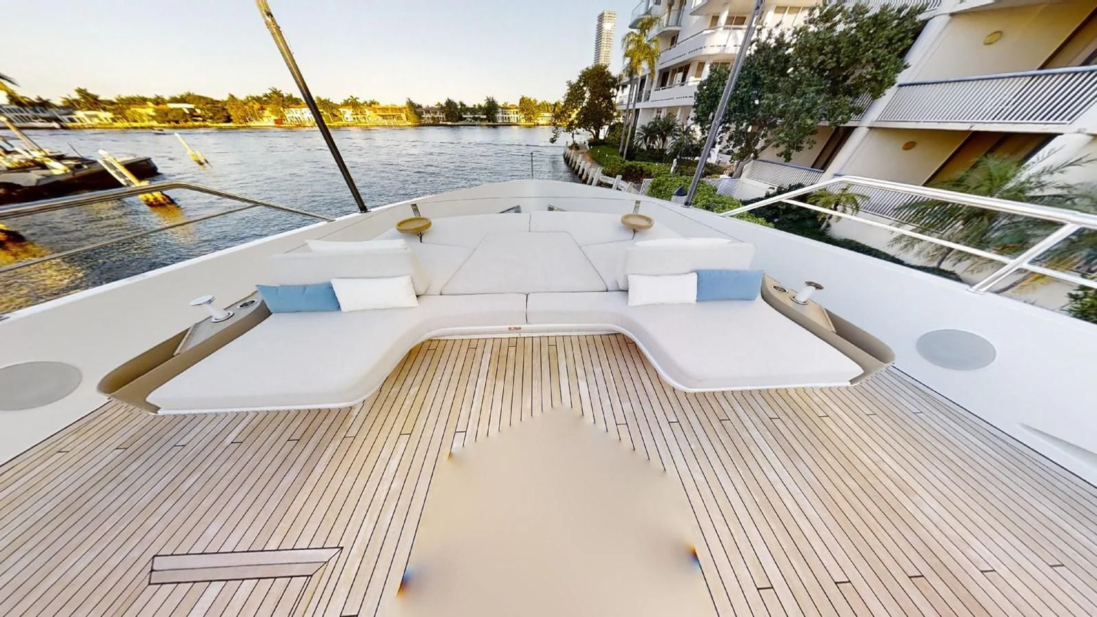 a boat on the water aboard VOLO MARE Yacht for Charter
