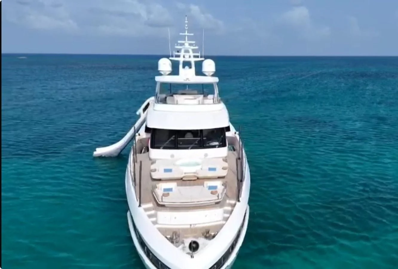 a boat in the water aboard VOLO MARE Yacht for Charter