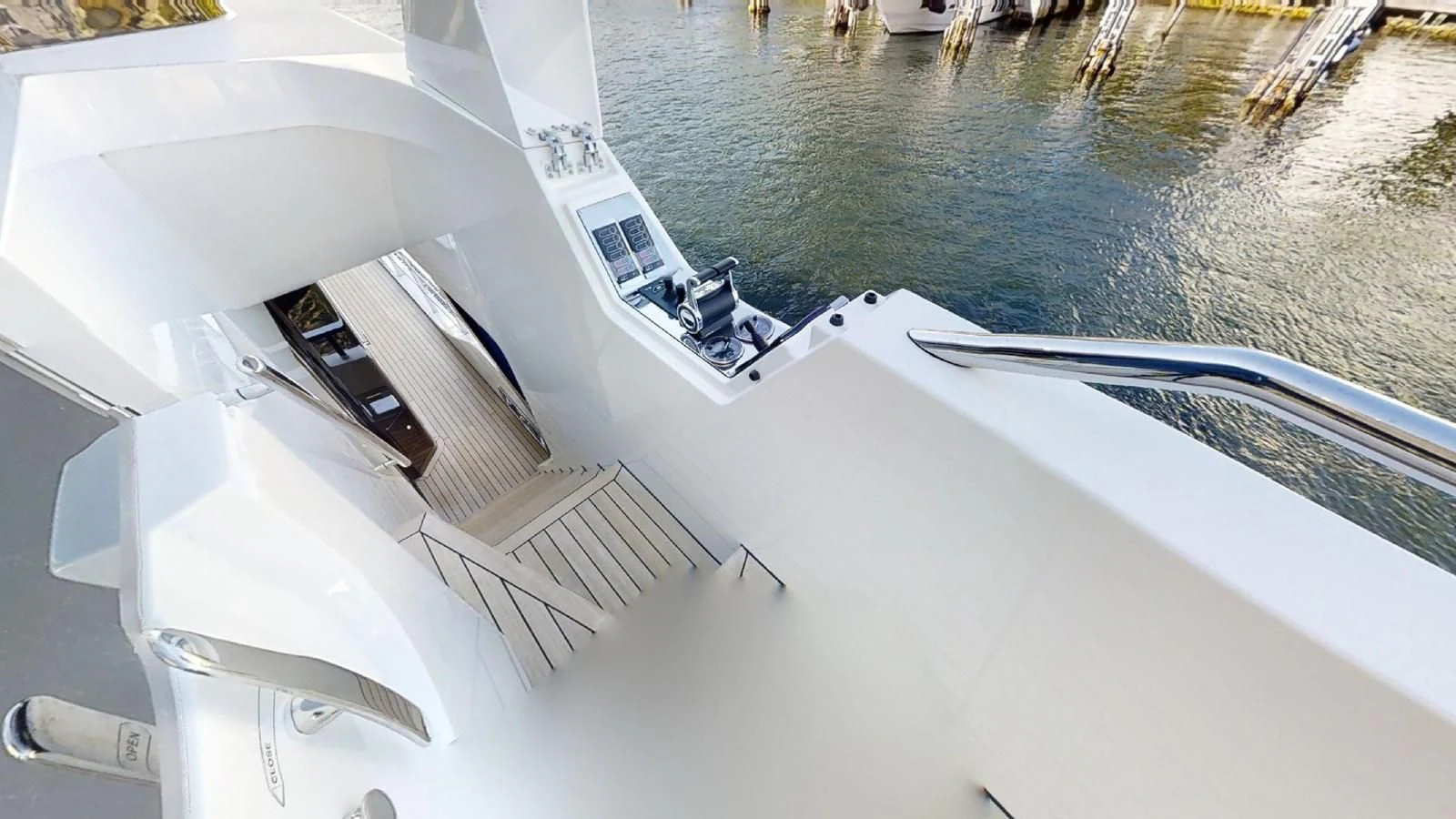 a boat on the water aboard VOLO MARE Yacht for Charter
