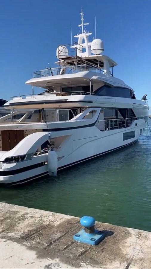 a boat on the water aboard VOLO MARE Yacht for Charter