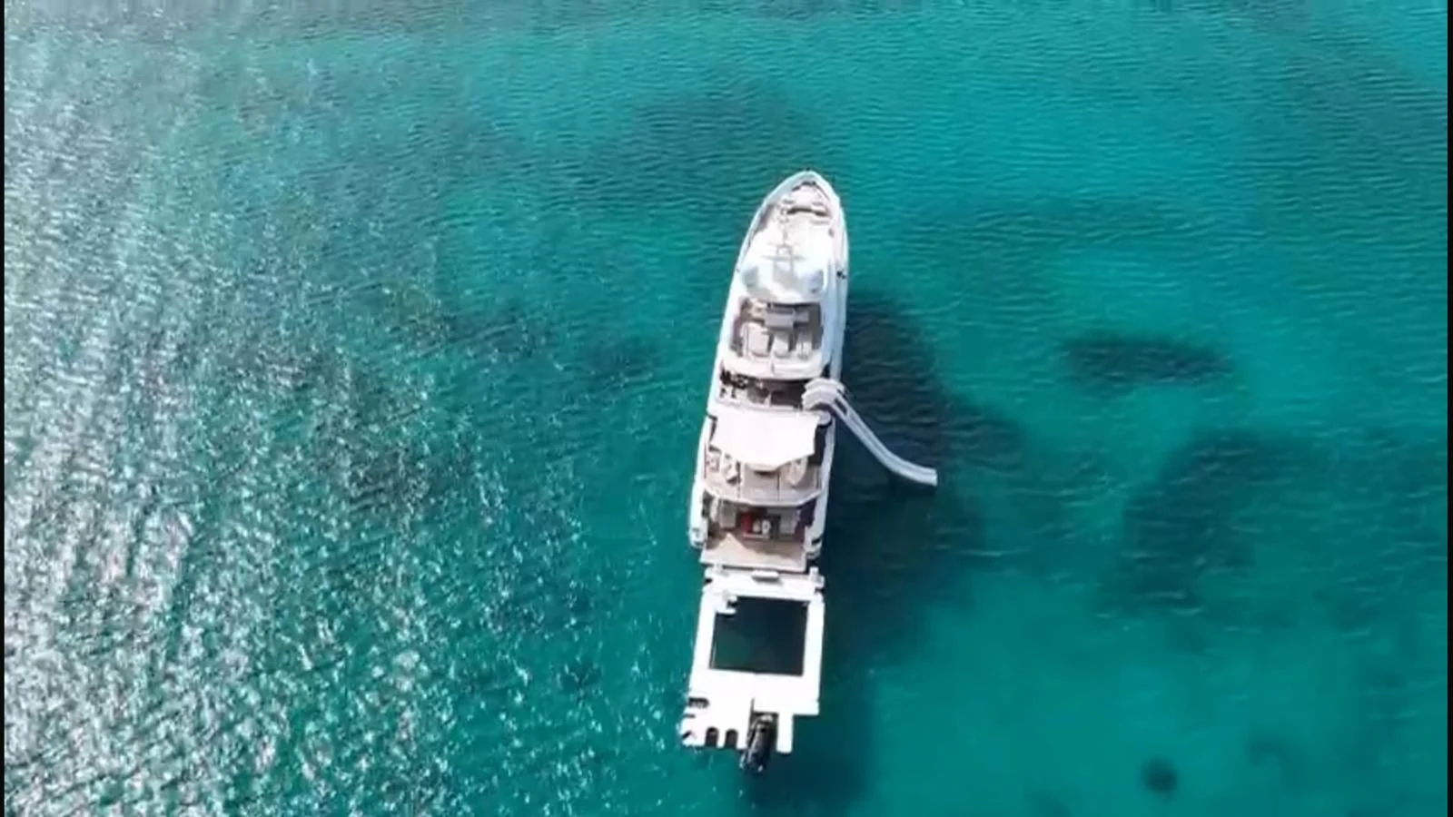 a boat in the water aboard VOLO MARE Yacht for Charter