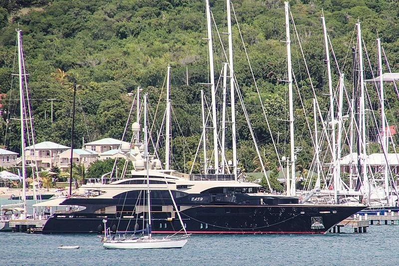 a large boat in the water aboard AUSTRALIA Yacht for Sale