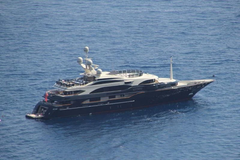a large boat in the water aboard AUSTRALIA Yacht for Sale